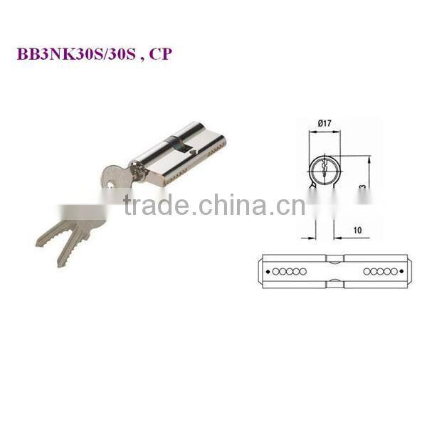 Euro cylinder head of door lock cylinder