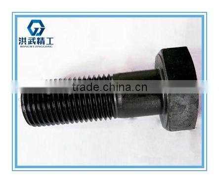 Large hex bolts for structural bolting with large width across flats - short thread