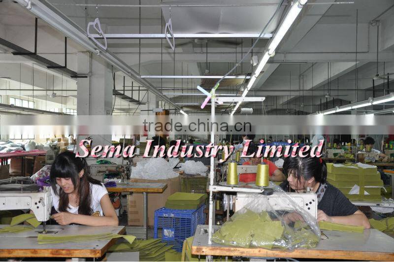 2014 high quality printed Drawstring Paper Bag with webbing handles