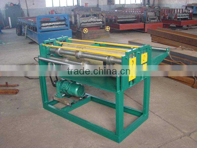 Color steel coil slitting machine