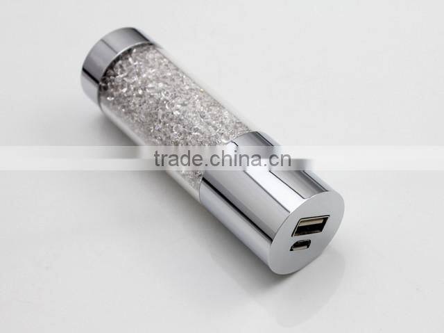 Private Mould Nice Looking Crystal Powerbank from Shenzhen Factory