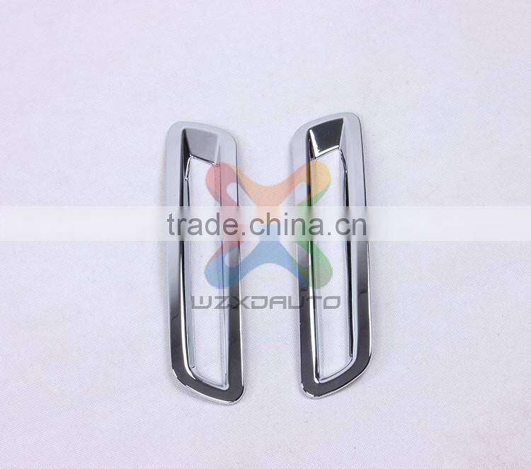 Chrome Rear Tail Fog Light Lamp Cover Trim 2pcs REAR FOG LAMP COVER FOR CHEVROLET MALIBU 2013-2014