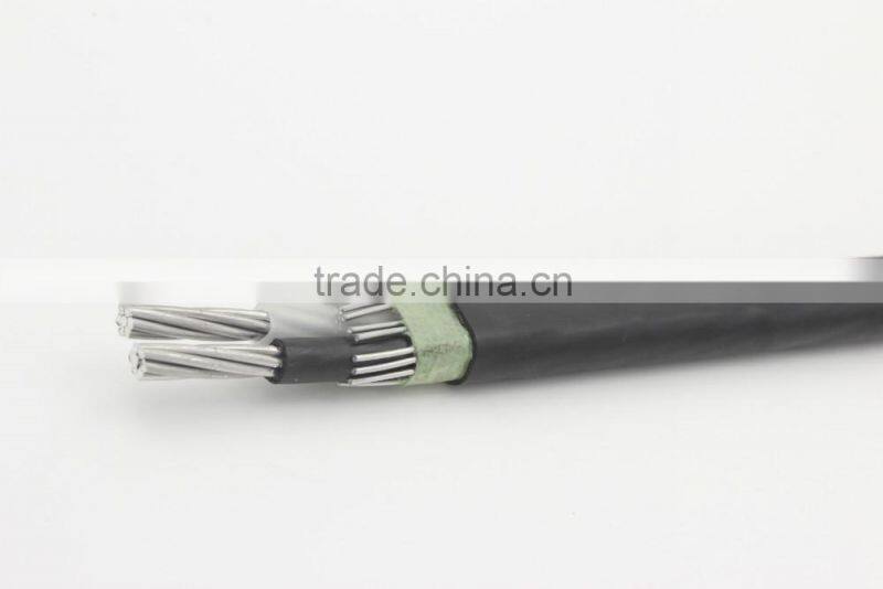 600v cu al alloy xlpe pvc concentrico cable