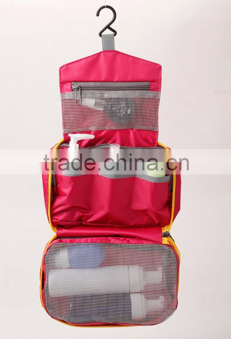 Travel Series Hanging Cosmetic bag Organizer Waterproof Cosmetic Makeup Bag