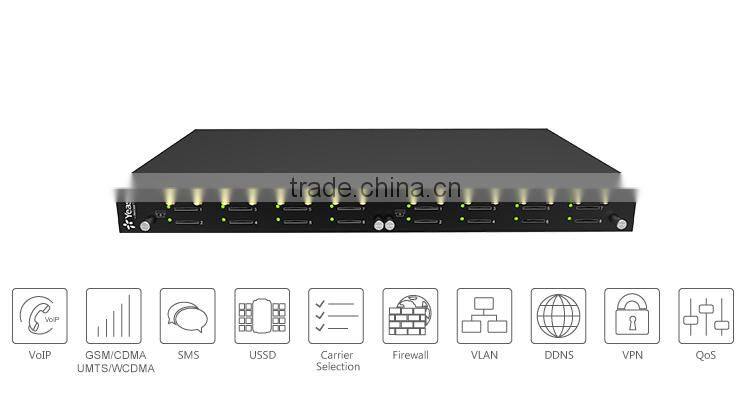 Yeastar 16 SIM Card WCDMA Gateway VOIP Gateway