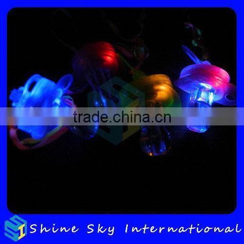 Fashionable Hot-Sale Bar Led Whistle Flashing Pacifier Nipple