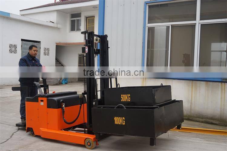 new 2.0ton electric narrow aisle reach stacker