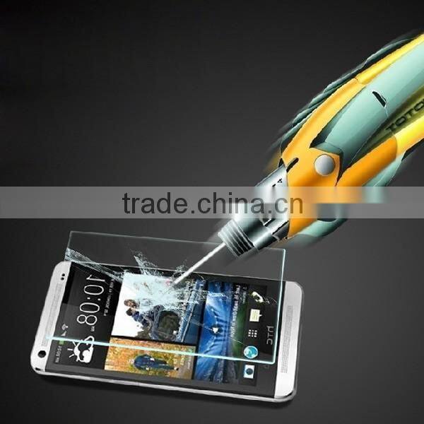2015 popular mobile phone tempered glass screen protectors for HTC one M7 M8 M9