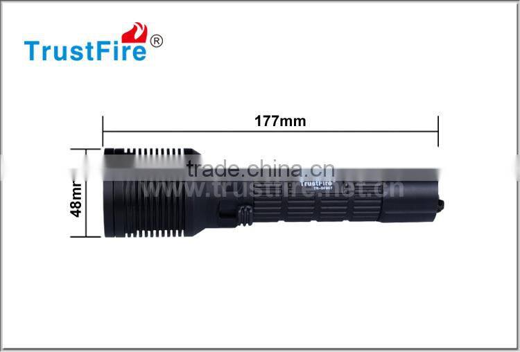 Trustfire wholesale DF007 CREE XM-L 2 Led Ip68 aluminum Water Proof Flashlight