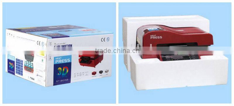 Semi-Automatic Automatic Grade and Heat Press Machine,3D Heat Transfer Type sublimation vacuum heat press machine