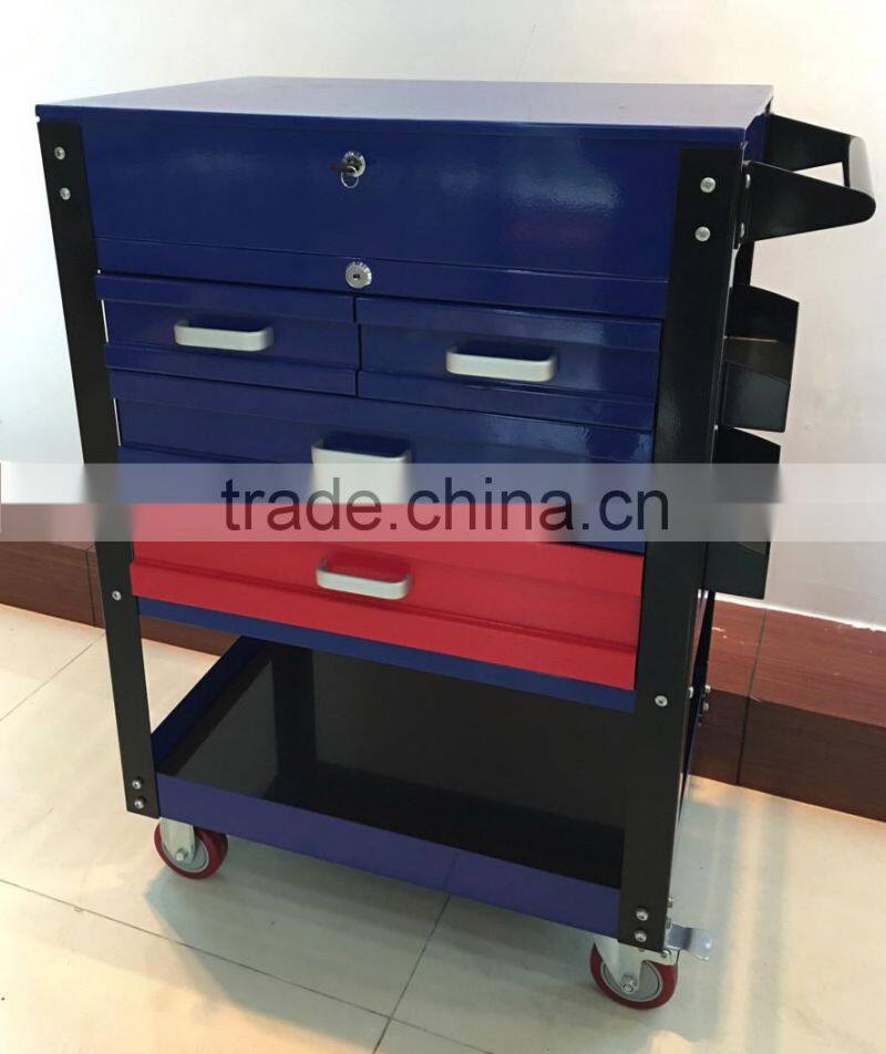 3 Drawer Locking Top tools Service trolly Cart powder coating finish