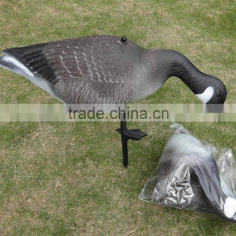 Foam used feeding canada goose decoy for hunter hunting, weight 75g