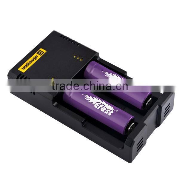 2016 New version LCD Nitecore I2 smart battery charger 3.7V Intellicharge nitecore i2 18650 battery charger