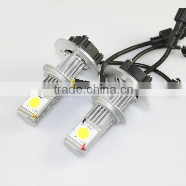 2014 Newest High Power 50W 3600 Lumen H7 LED Headlight