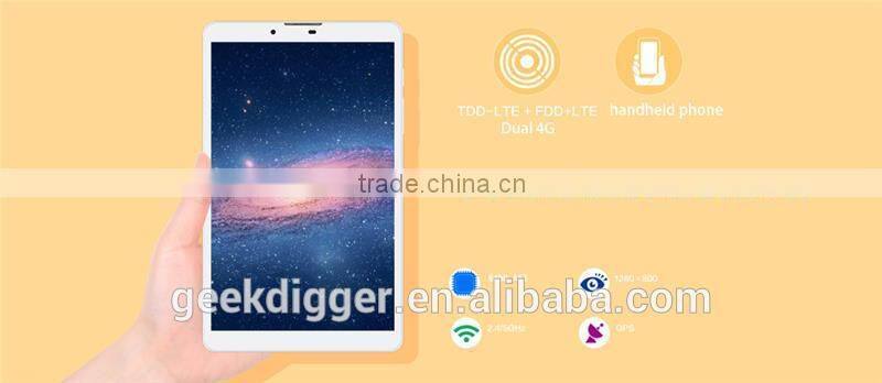 Teclast P70 4G Phablet-WHITE/7.0 inch Android 5.1 MTK8735 Quad Core 1.0GHz WSGA Screen Dual Cameras GPS WiFi Bluetooth4.0