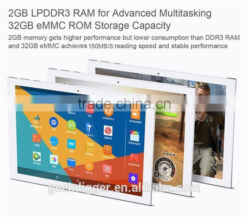 Teclast X10 Plus 2 in 1 Tablet PC-GRAY/10.1 inch Android 5.1