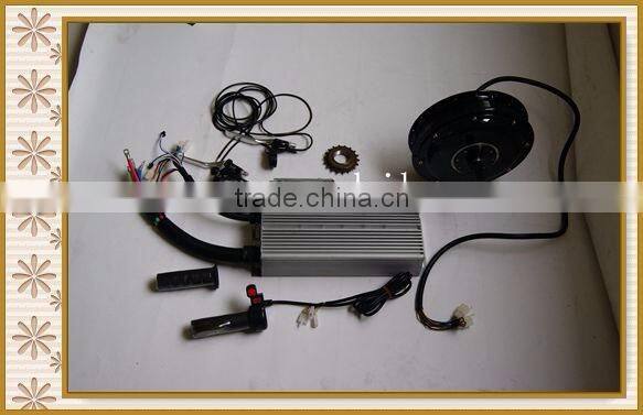 brushless hub motor 5000w e bike kit with programmable controller