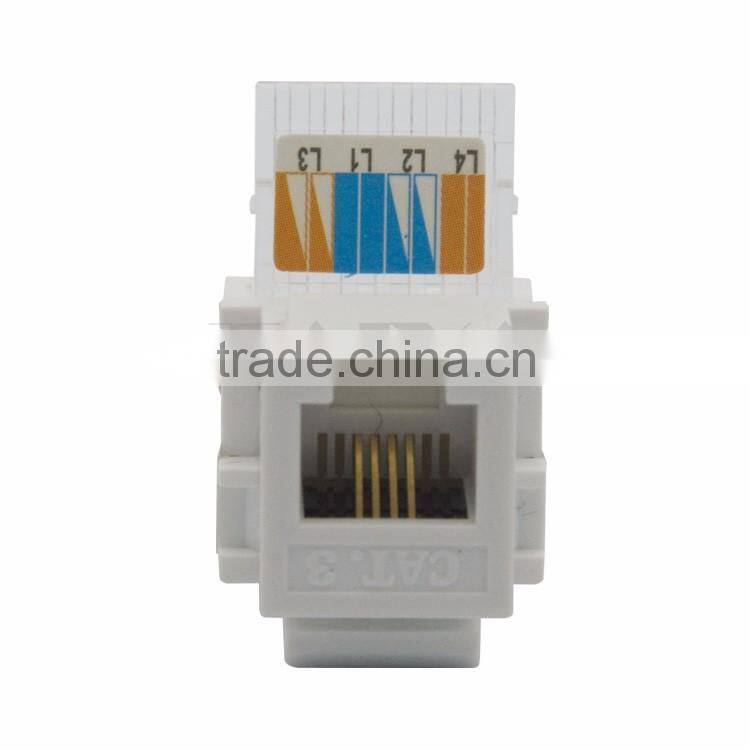 Keystone CAT3 RJ11 Connector