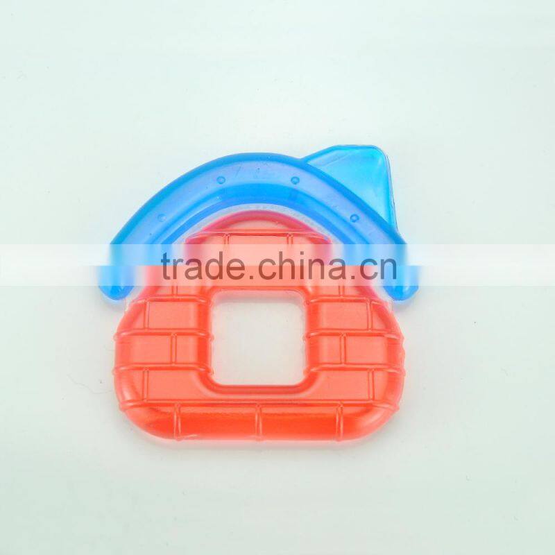 Double colored cool teether water filled teether