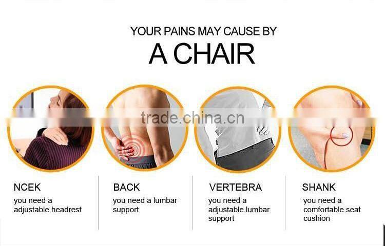 secretary typist computer office highback mesh chair adjustment headrest adjustable armrest swivel mechanism