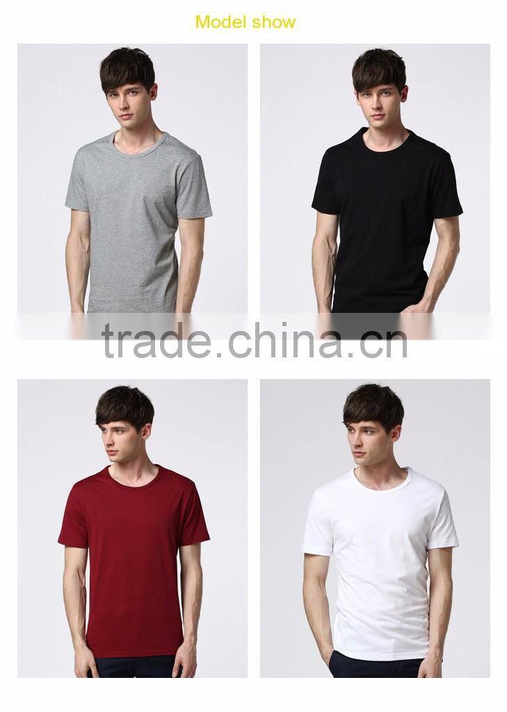 custom blank mens t-shirt