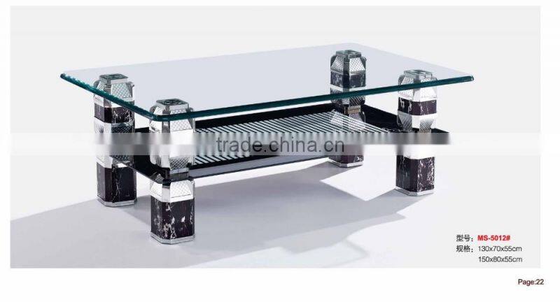 hot sale cheap glass coffee table