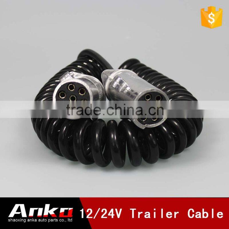 magnetic connector,7 pole electrical connector,pole plastic connector trailer end bulk