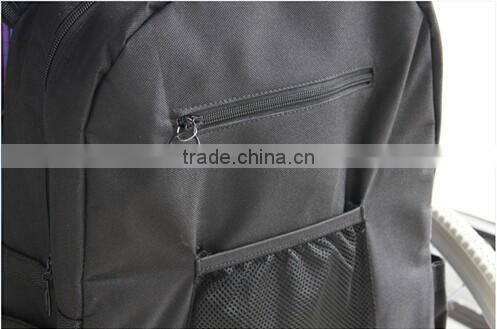 Guangzhou Supplier Large Storage Luxury Wheel Chair Bag Mesh Side Pocket Power Electric Wheelchair Bag