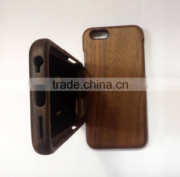 2015 Real wood phone case for iphone 6s plus,for iphone 6s plus case wood
