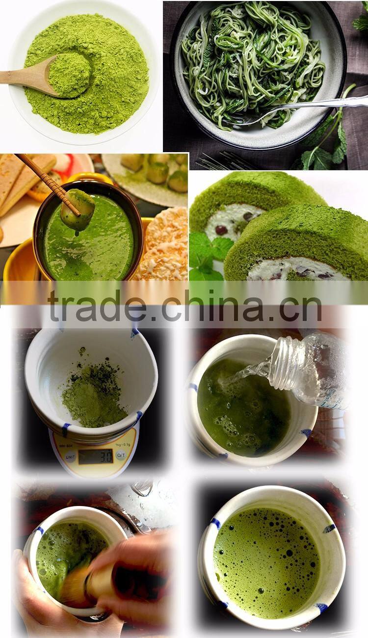 Matcha Green Tea Powder Supplement Packaging Matcha Pouch