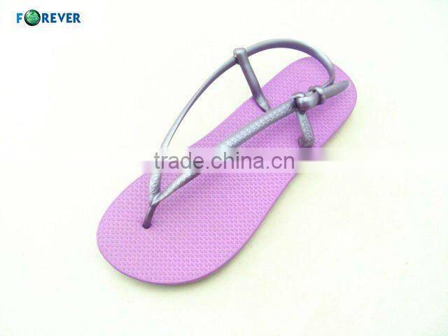 Fashionable women's rubber sandals