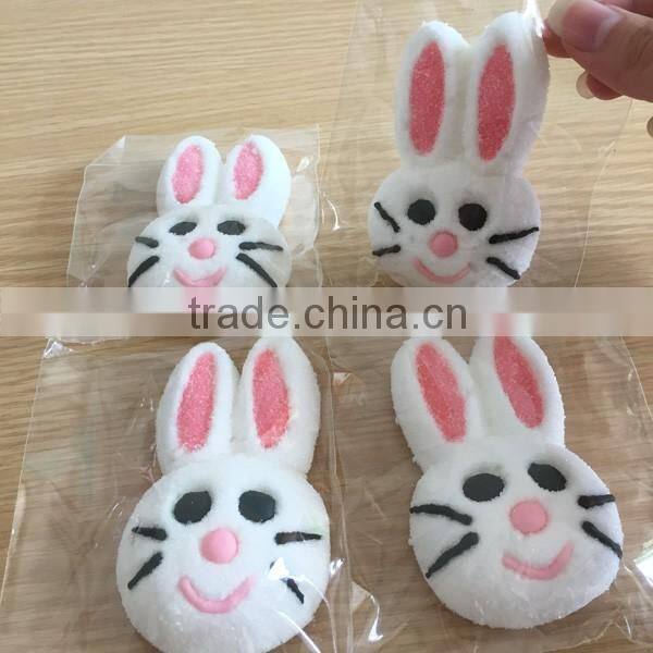 Custom Funny Bunny animal marshmallow Candy