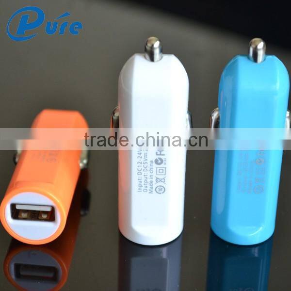 Cheap Price Electric 2A CAR CHARGER Single USB Car Charger Adapter Factory Sales Promotion