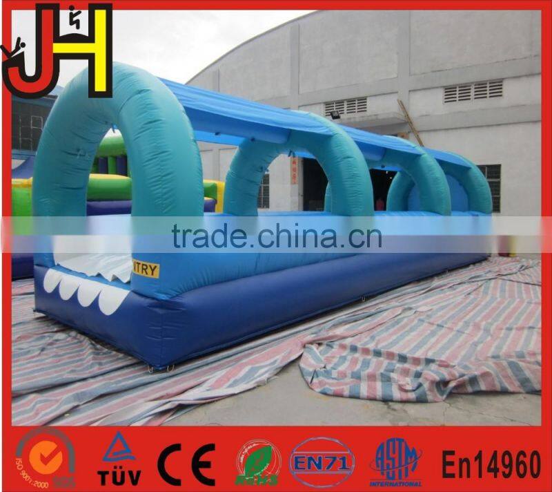 Commercial inflatable slip and slide for adults
