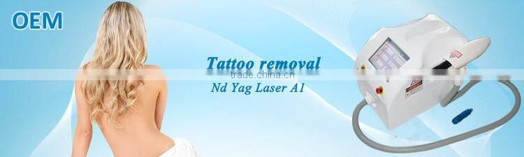 2016 Top selling q switch nd yag tattoo removal with adjustable 1064/532nm