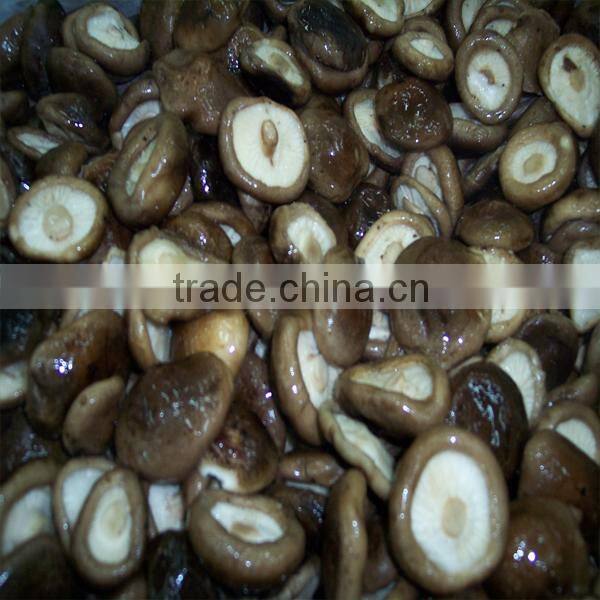 Frozen cultivated sliced shiitake mushroom