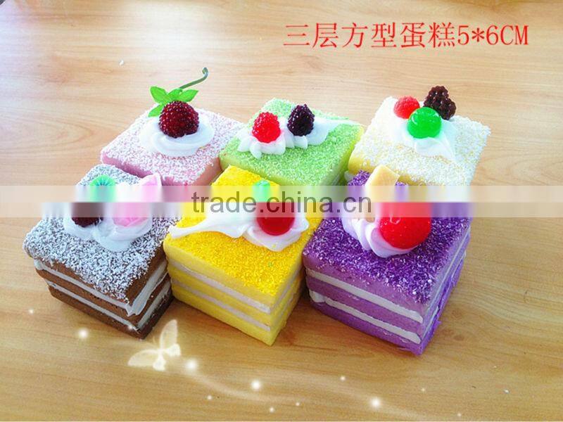 Lifelike high quality artificial fake ice cream cone promotion display