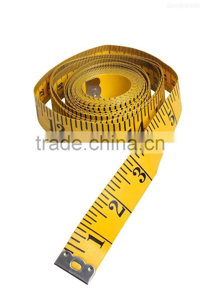 Wholesale Chihese factory high quality 1.5m leather measuring tape
