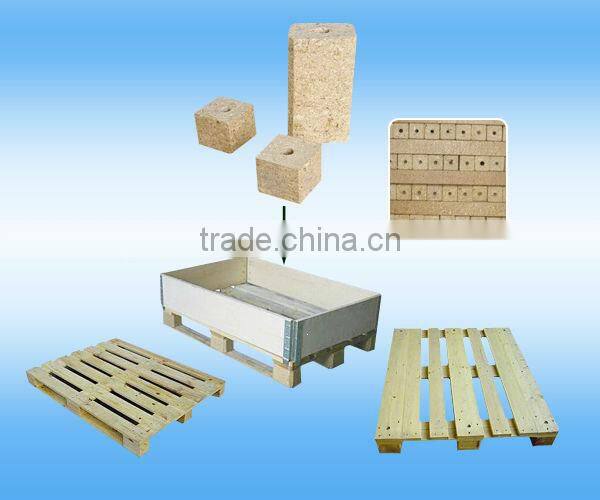 wood pallet nailing line for make wood sawdust pallet/wood shaving pallet 0086-15238020768