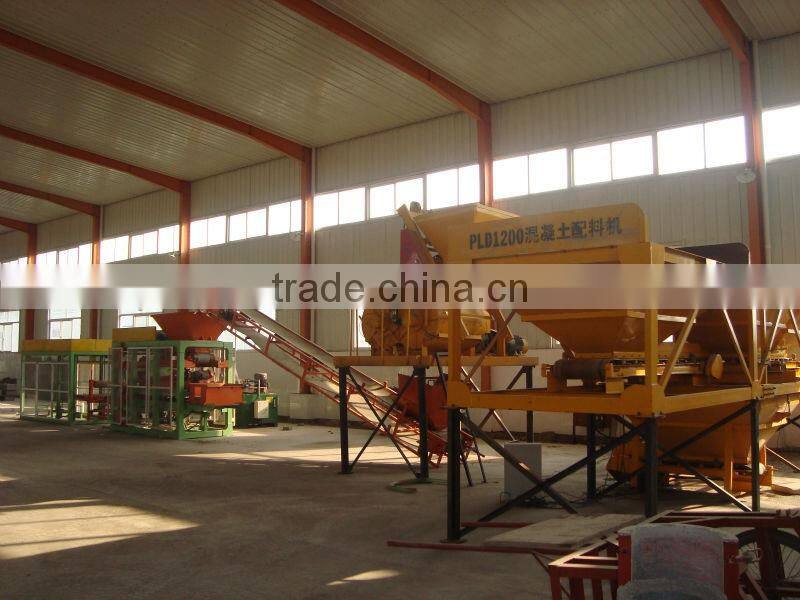 Cheap price for PLD800 concrete/cement two hoppers batching plant for block machine in africa