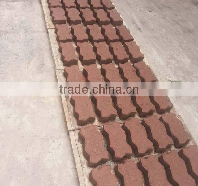 shandong shengya better than small factory concrete block machine for hollow block, solid brick, paver and kerb