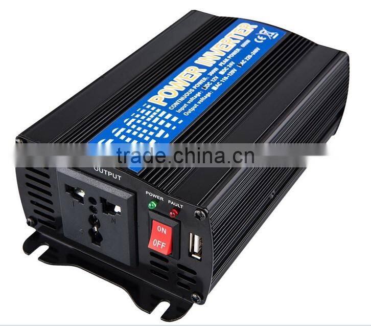 Hot saling 600W Car Power Inverter 12V/24V to 220V