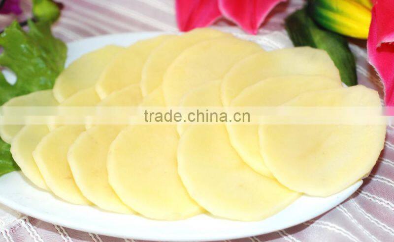 high efficiency potato peeling cutting machine/potato slicing machine