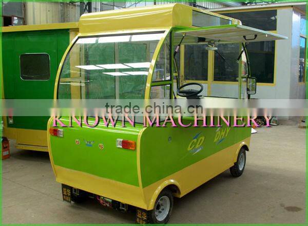 china mobile food cart/fod fruit vending carts