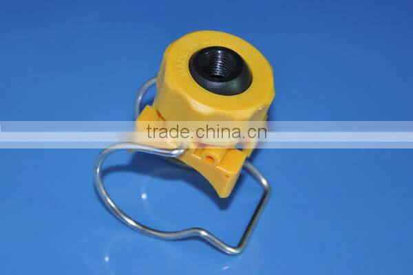 Phosphating Easy Snap-on Pipe Metal Clamp Adjustable Ball Clip on Nozzle