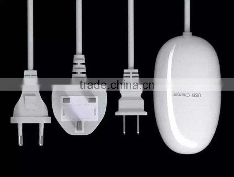 The mouse shape fashional 3 USB charger ports socket