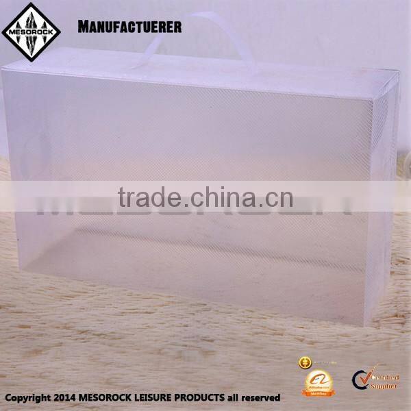 clear plastic shoe box