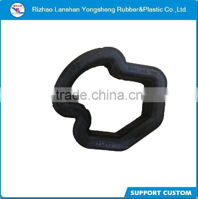 custom made rubber parts rubber pad for tractor 1454.45.167