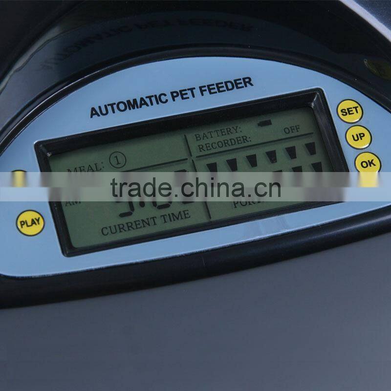 Petwant timer LCD automatic Food feeder large food bowl