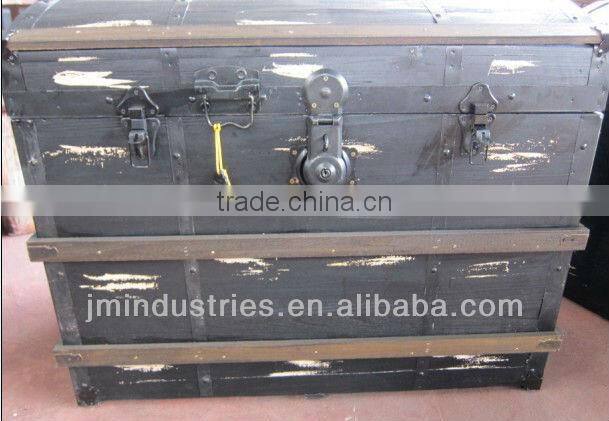 Old & Antique Big Size Wooden Treasure Box